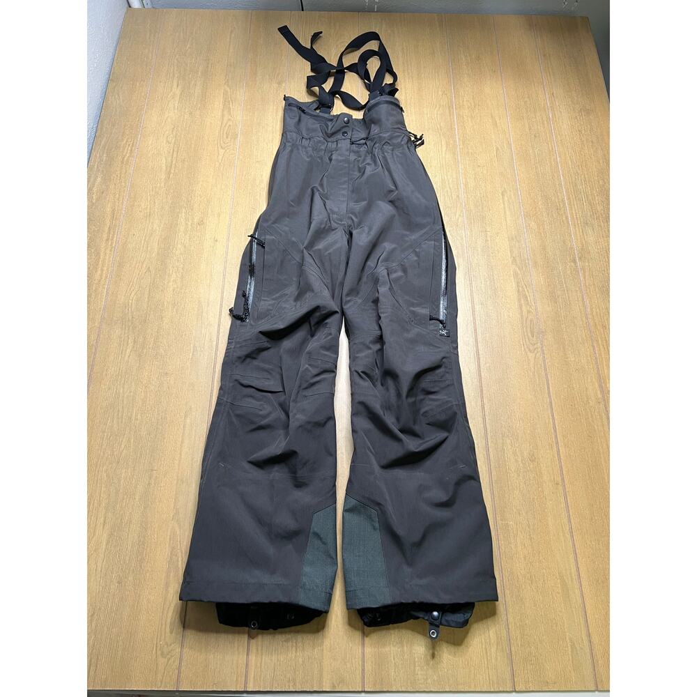 Arc’teryx Gore-Tex Ski Bib Pants Women Small‎ Black Snowboard Snow Canada
